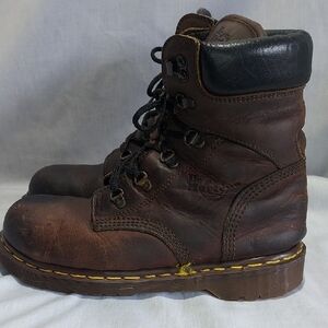 Dr. Martens ANSI/OSHA‎ Steel Toe Safety Boots 7741 Mens Size 6 Made In England